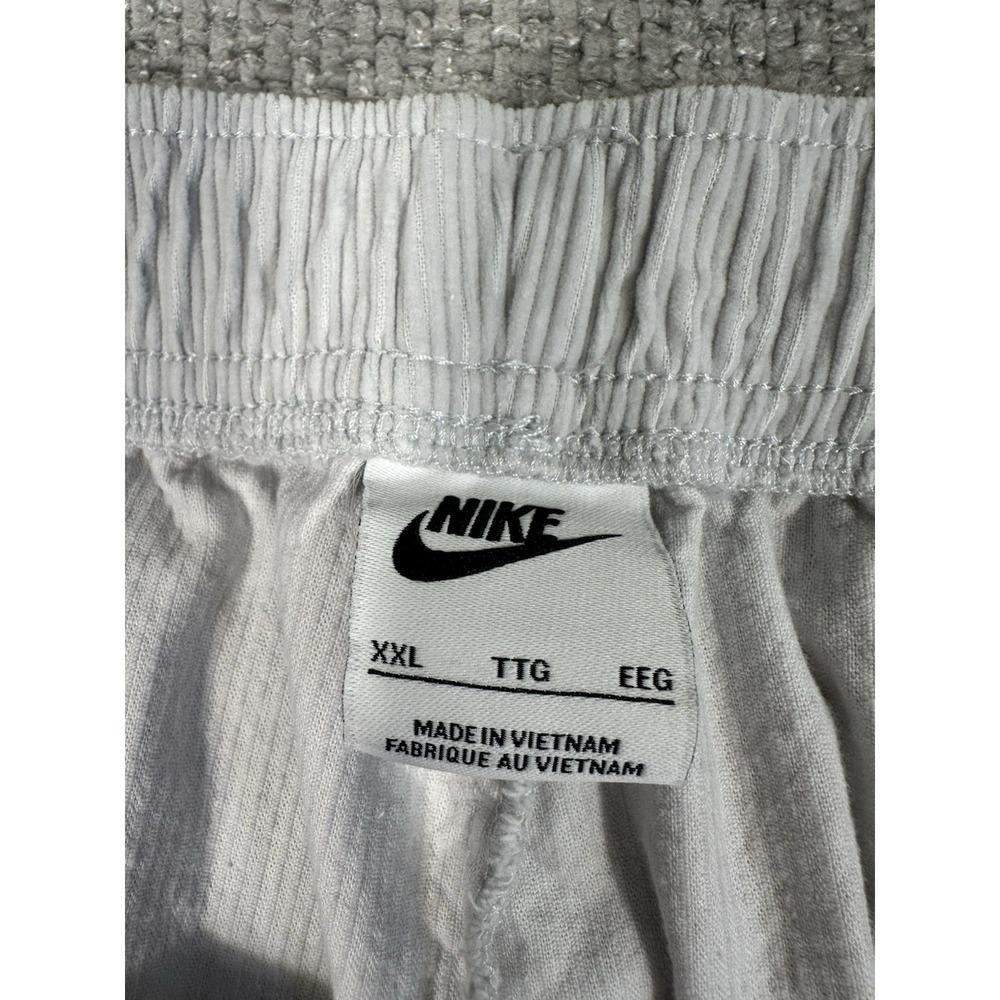 Nike Air Joggers Womens 2XL Platinum High Waisted Corduroy Fleece‎ Pants - Picture 6 of 12